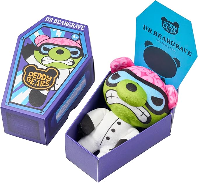 Deddy Bears Series 3 Dr Beargrave In Coffin 5 Inch