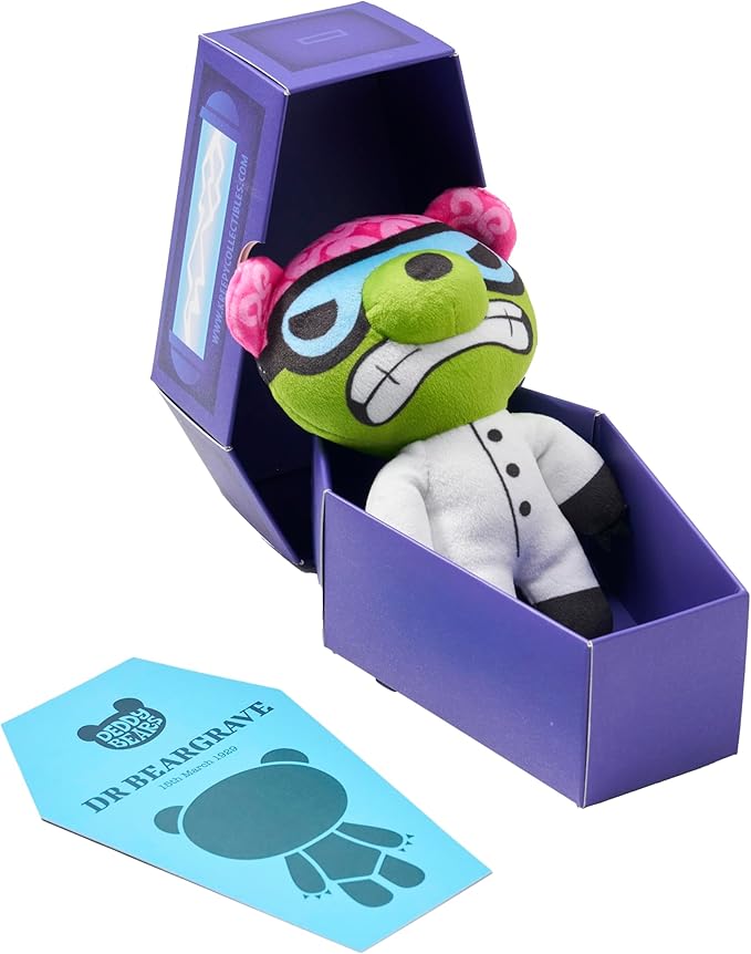 Deddy Bears Series 3 Dr Beargrave In Coffin 5 Inch