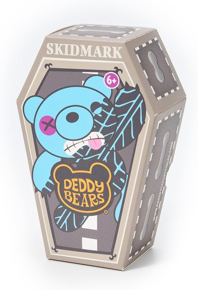 Deddy Bears Dripps in Coffin 5 Inch