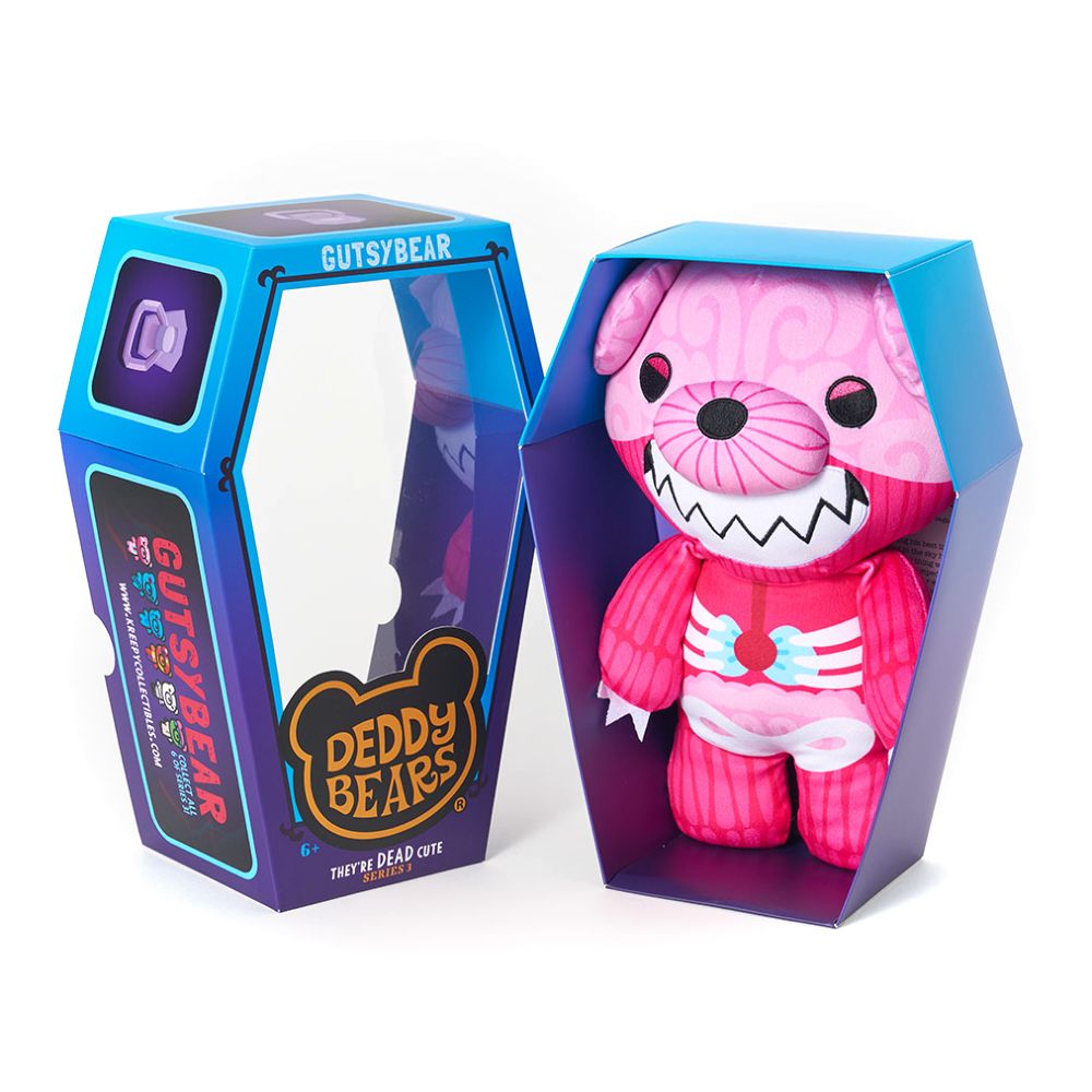 Deddy Bears Series 3 Gutsy Bear In Coffin 12 Inch