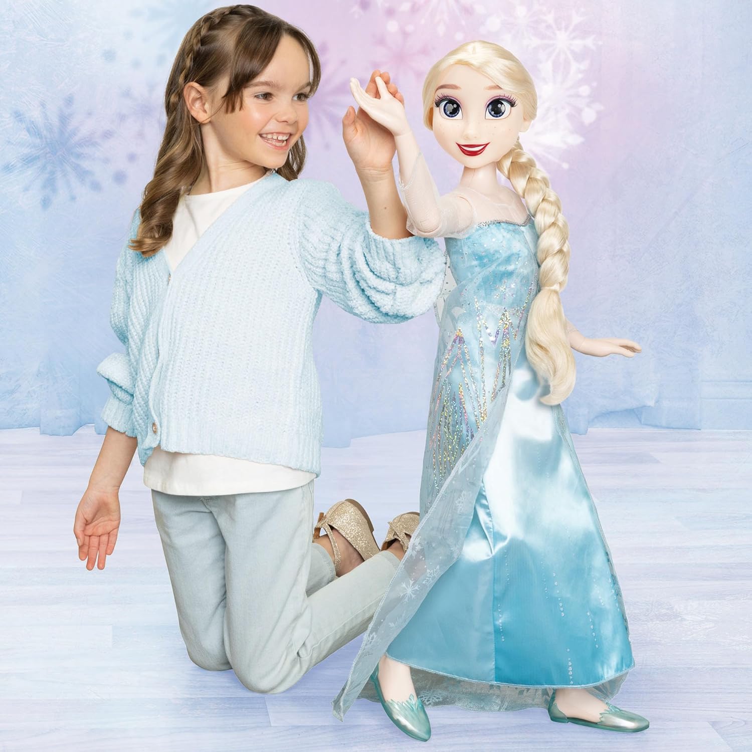 Disney Frozen Playdate Elsa Giant Doll 80cm Movable