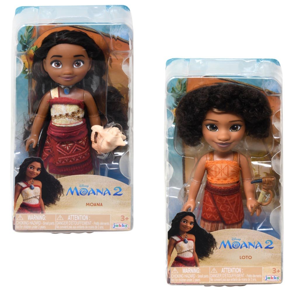 Disney Moana 2 Loto Petite 6inch Doll Assorted