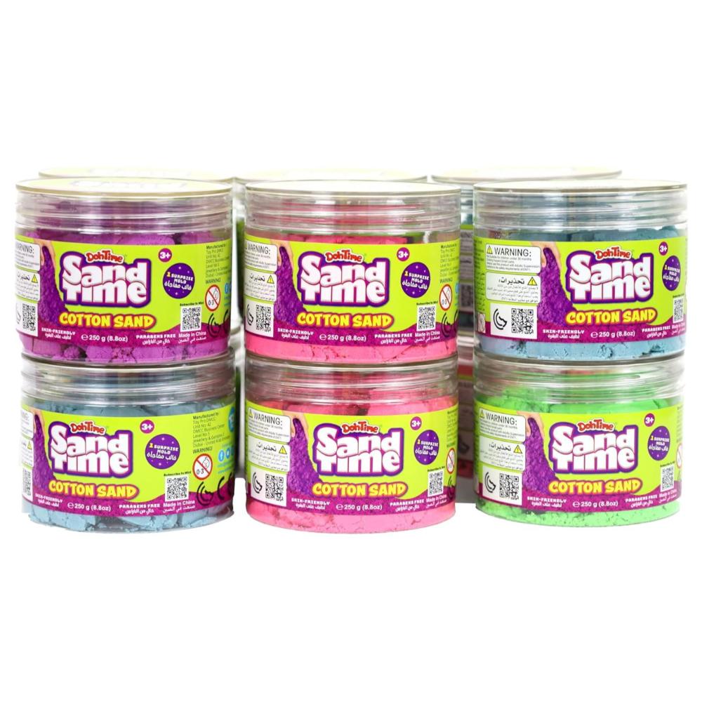 Dohtime Sandtime Magic Cotton Sand 250g Assorted