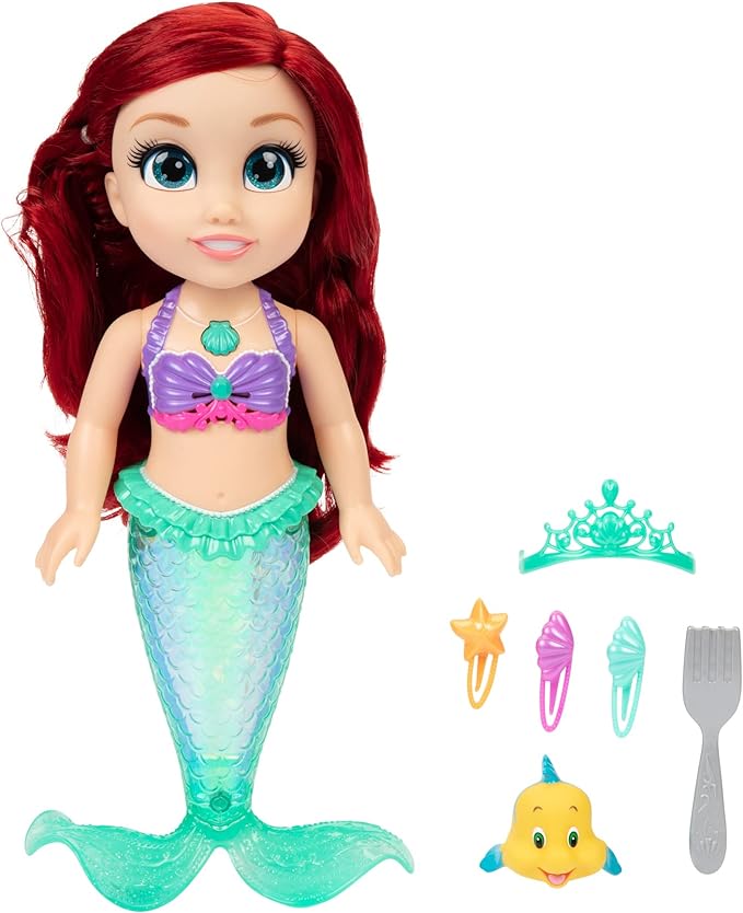 Disney Princess Doll Ariel Singing Friend 14 Inch