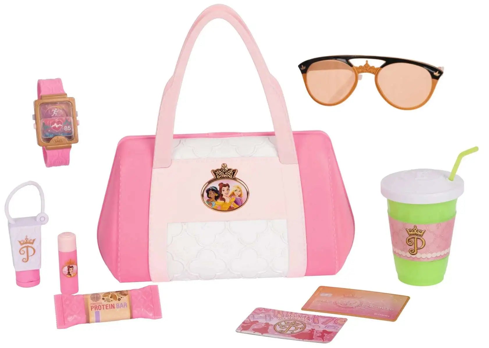 Disney Princess Style On The Go Trendy Tote Playset