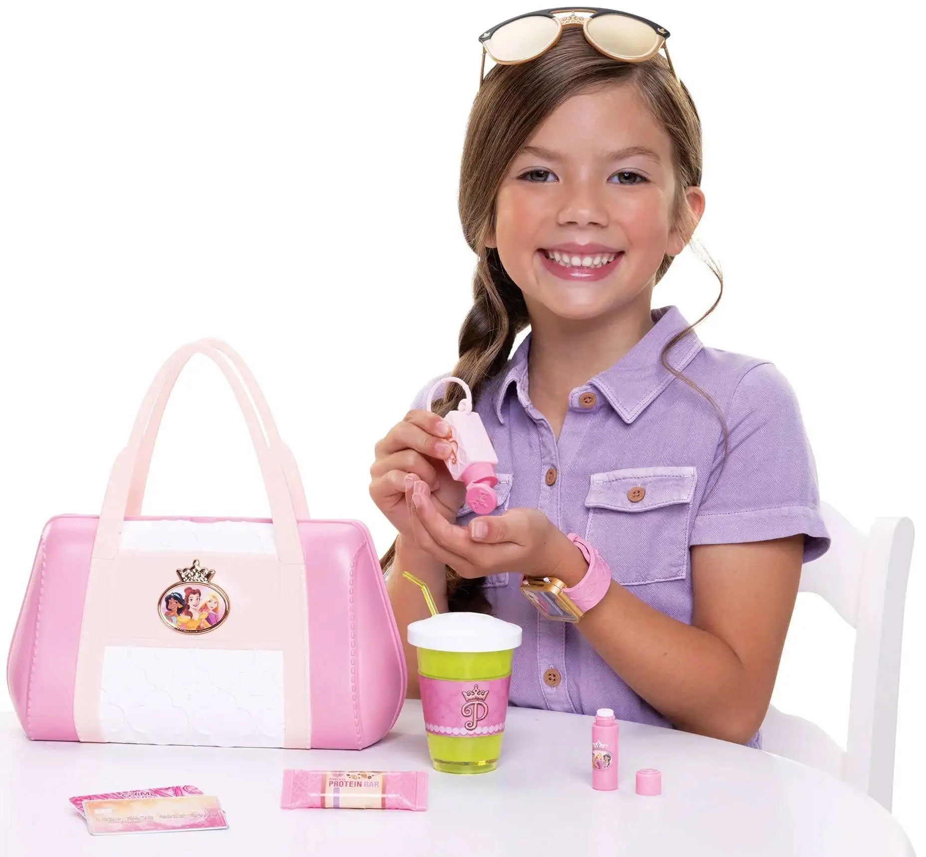 Disney Princess Style On The Go Trendy Tote Playset