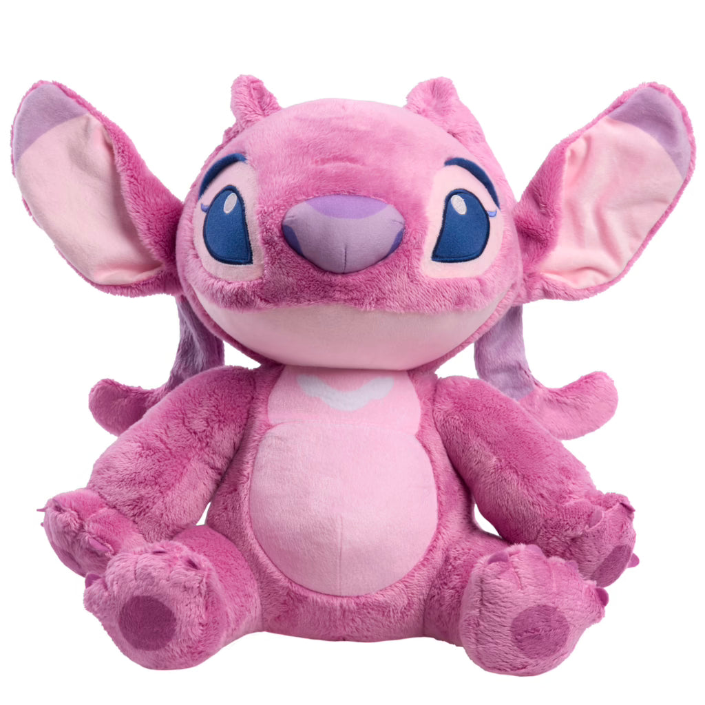 Disney Stitch Fuzzy Angel Plush