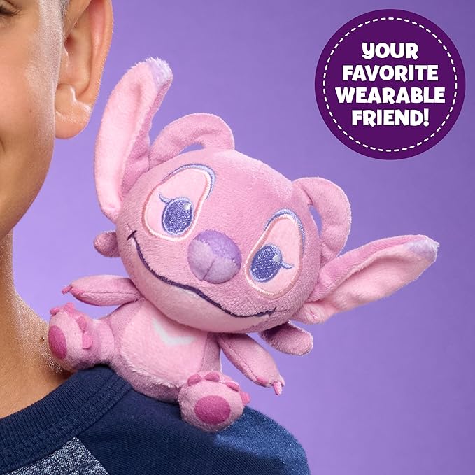 Disney Stitch Perch’d 4-inch Shoulder Plush Angel