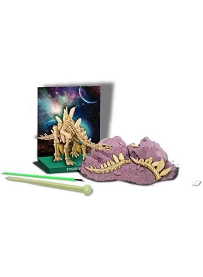 4M KidzLabs Stegosaurus Skeleton Excavation Kit
