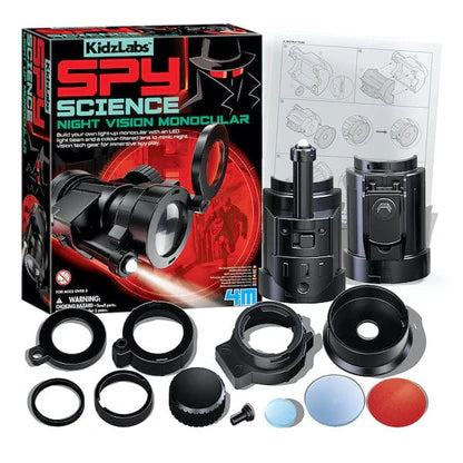 4M KidzLabs Spy Science Monocular Kit