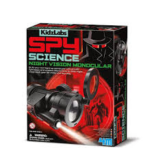 4M KidzLabs Spy Science Monocular Kit