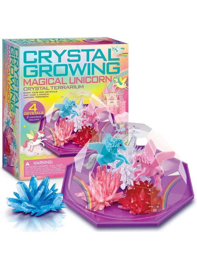 4M Magical Unicorn Crystal Terrarium Kit