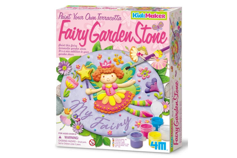 4M Terracotta Fairy Garden Stone