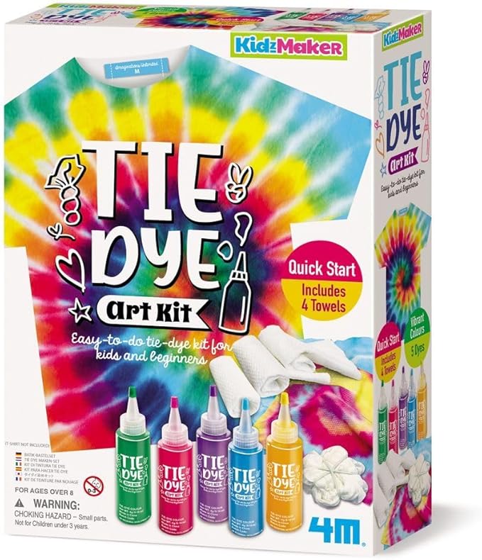 4M KidzMaker Tie Dye Art Kit
