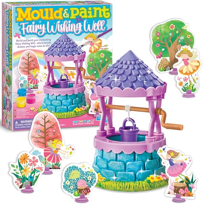 4M Mould and Paint Fairy Wishing Well Kit