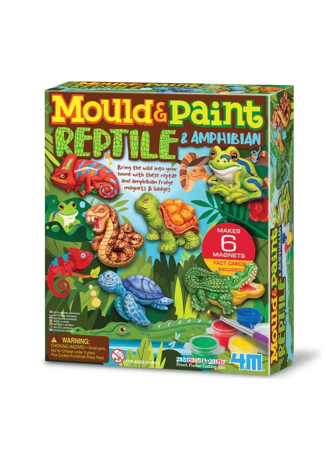 4M Mould and Paint Reptile & Amphibian Kit