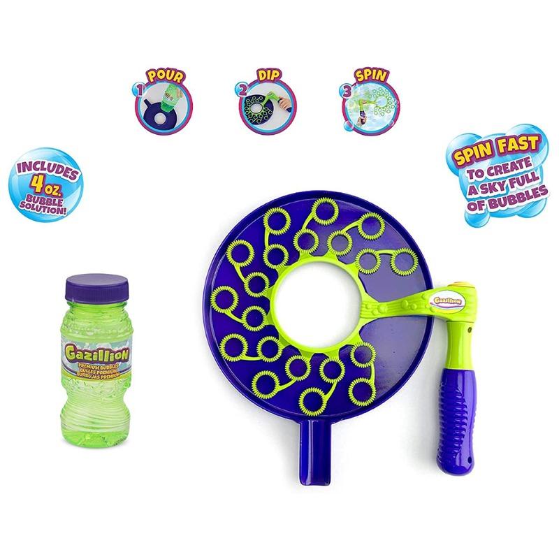 Gazillion Spinnin Bubbles With 4Oz Solution