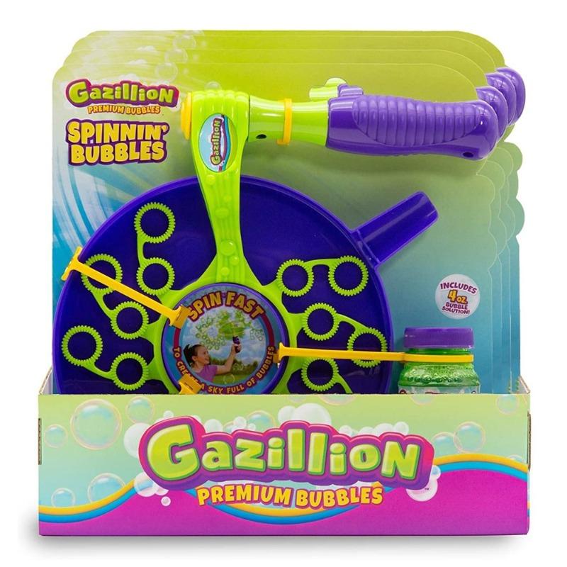 Gazillion Spinnin Bubbles With 4Oz Solution
