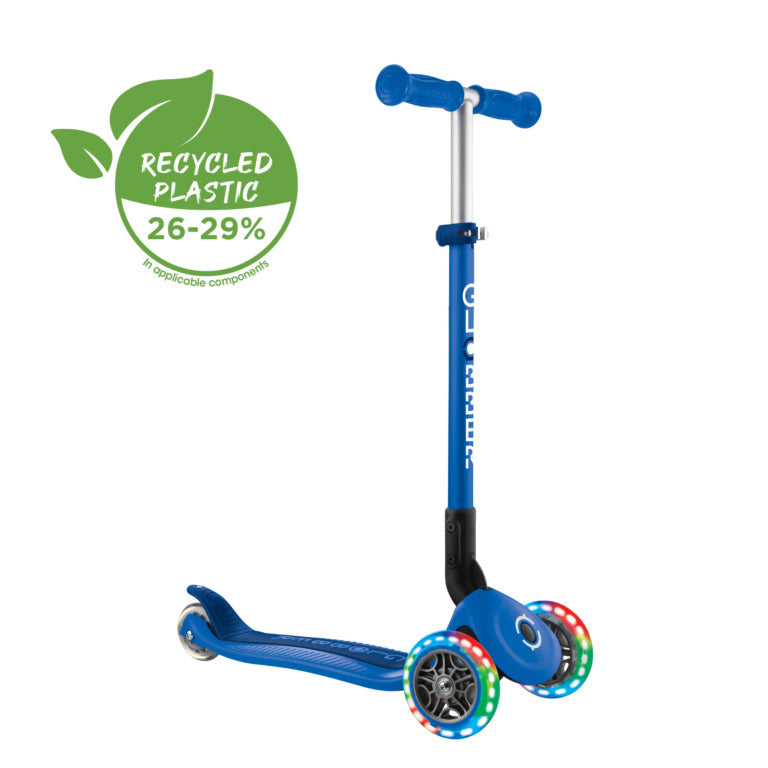 Globber Primo Foldable Lights Scooter