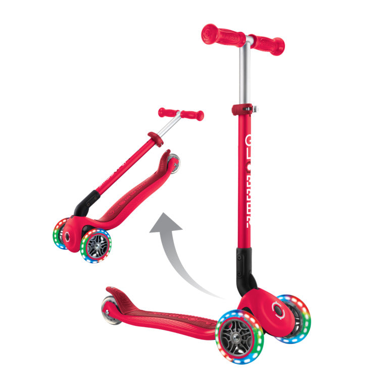 Globber Primo Foldable Lights Scooter