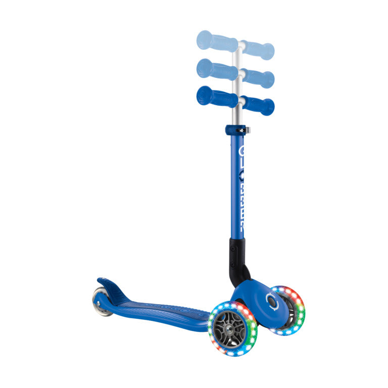 Globber Junior Foldable Lights Scooter
