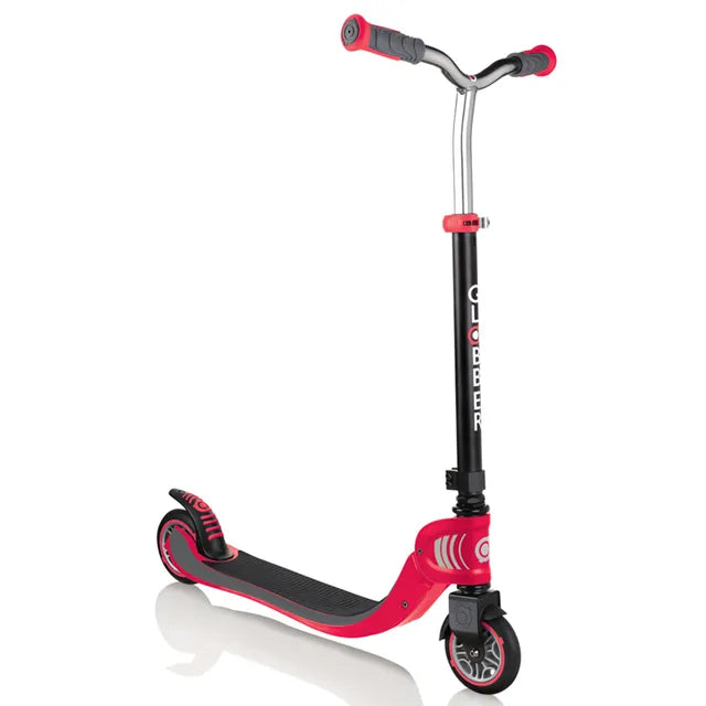 Globber Flow Foldable Scooter 125-Red and Black