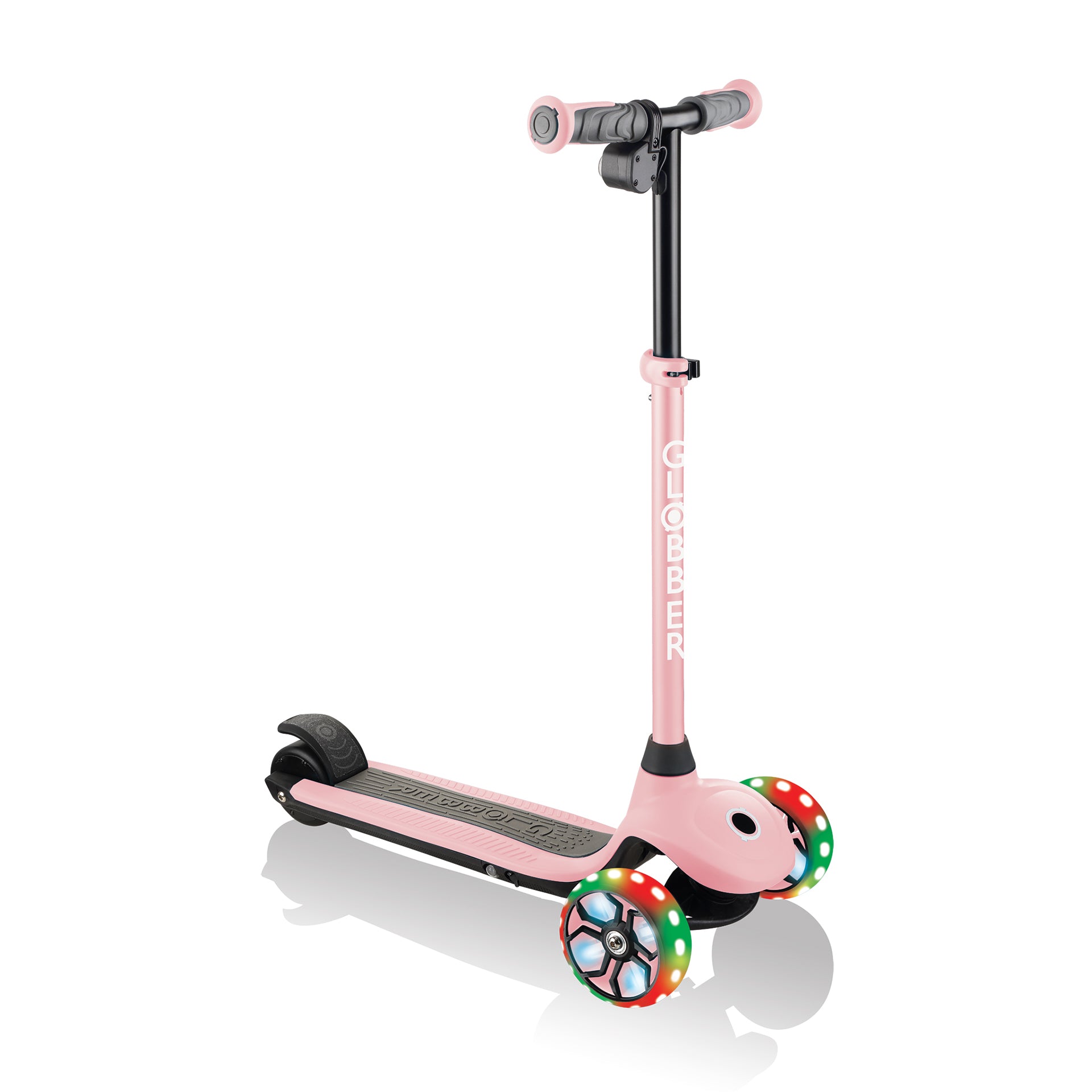 Globber E-motion 4 Plus Electric Scooter-Pastel Pink