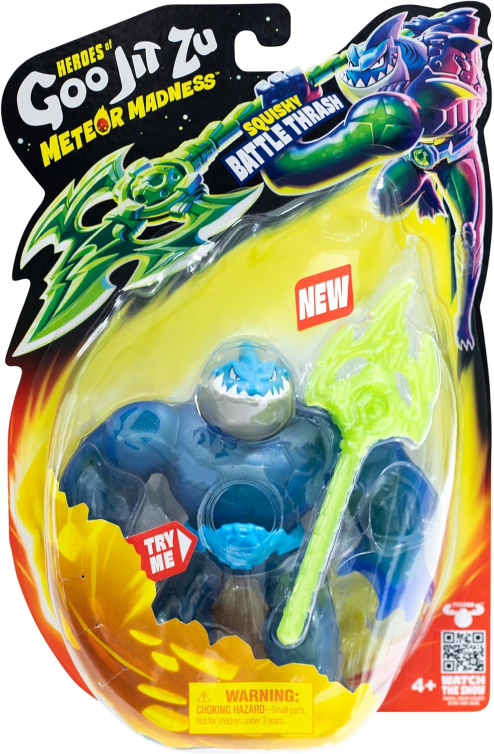 Goo Jit Zu Meteor Madness Heroes Stretchable Battle Thrash
