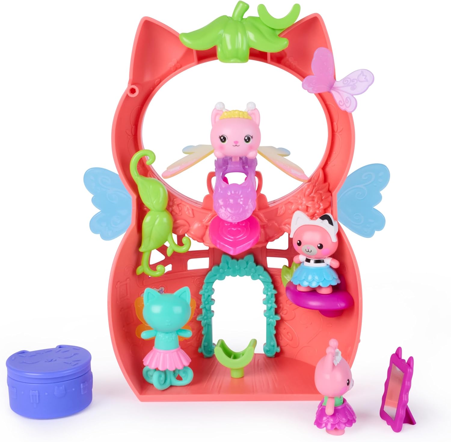 Gabbys Dollhouse Fairylandia Kitty Fairy’s Flutter-riffic Playset