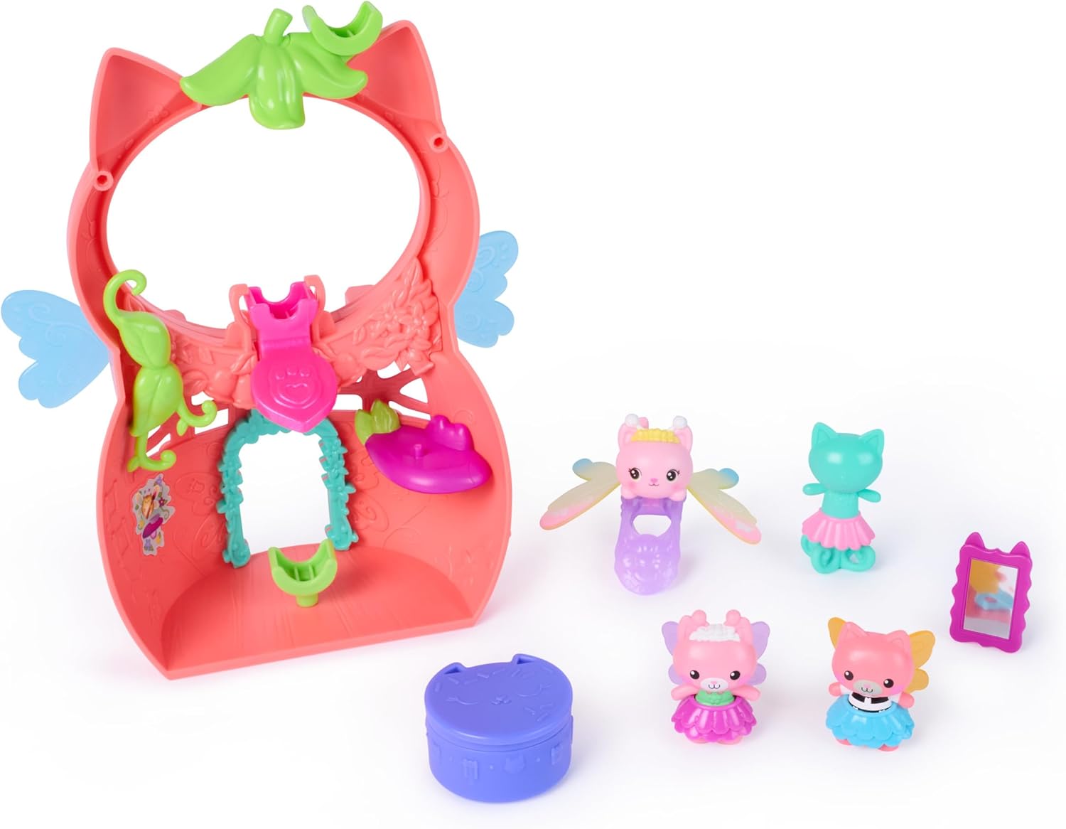 Gabbys Dollhouse Fairylandia Kitty Fairy’s Flutter-riffic Playset