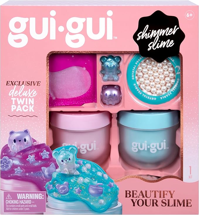 Gui Gui Slime Kit Shimmer Deluxe 2 Pack Box
