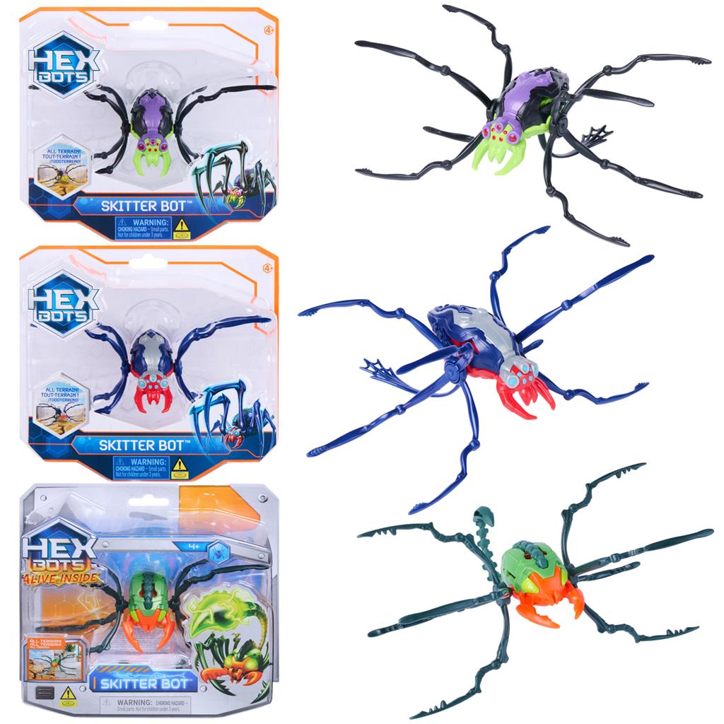 Hex Bots Skitter Bot Spider Assorted