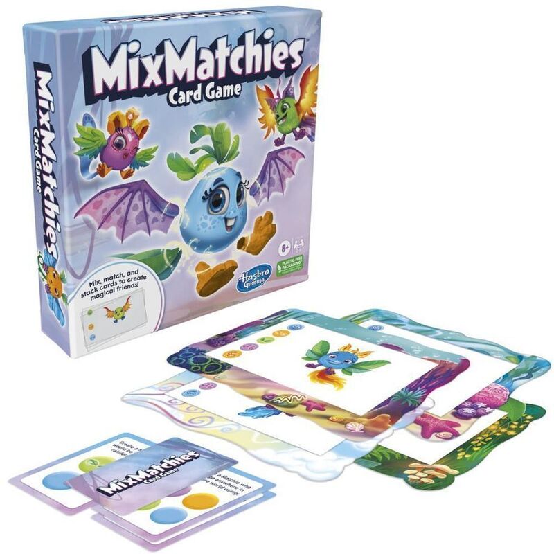 Hasbro Gaming Mixmatchies Family Card Game