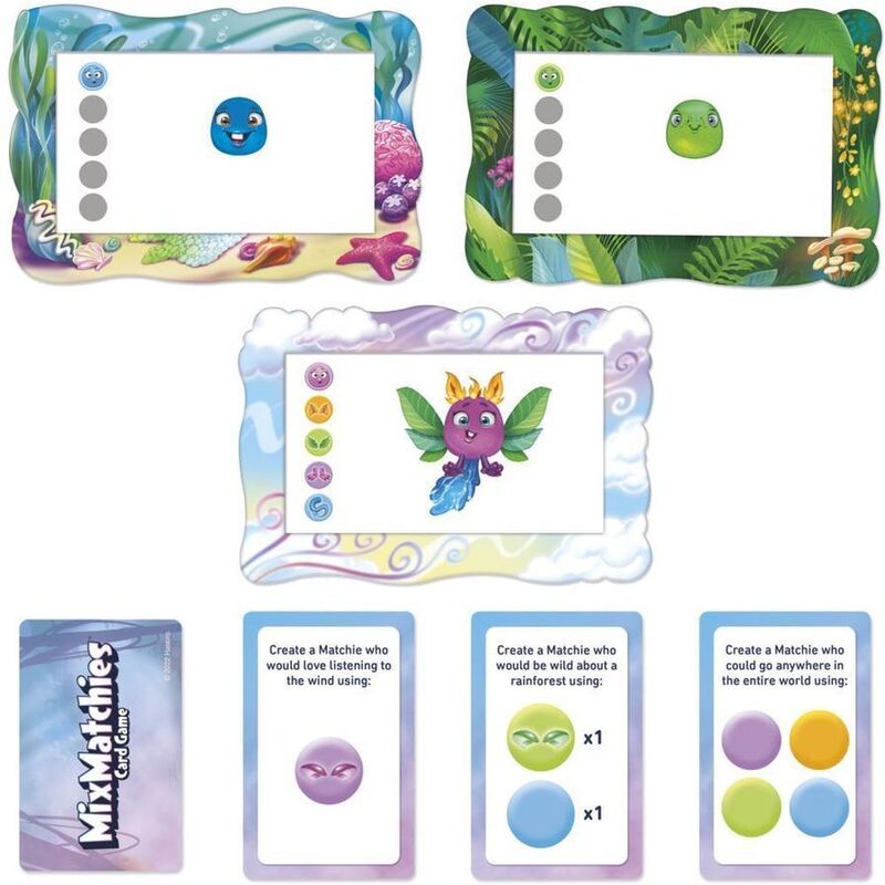 Hasbro Gaming Mixmatchies Family Card Game