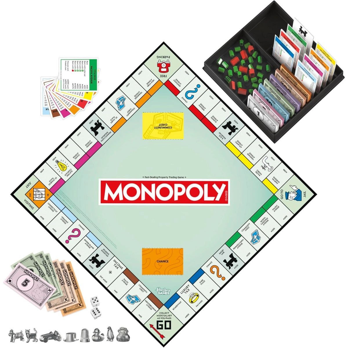 Hasbro Gaming Classic Monopoly Game