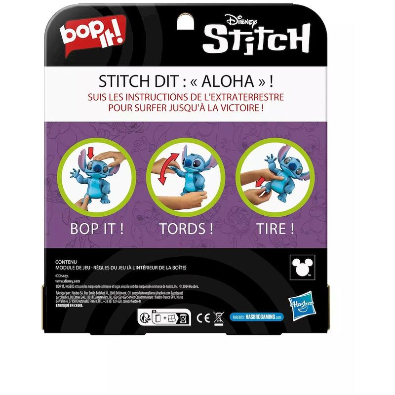 Hasbro Gaming Stitch Bop It Electronic Games