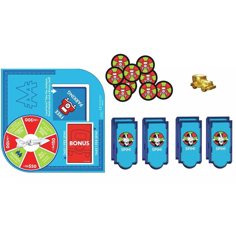 Hasbro Gaming Monopoly Free Parking Jackpot