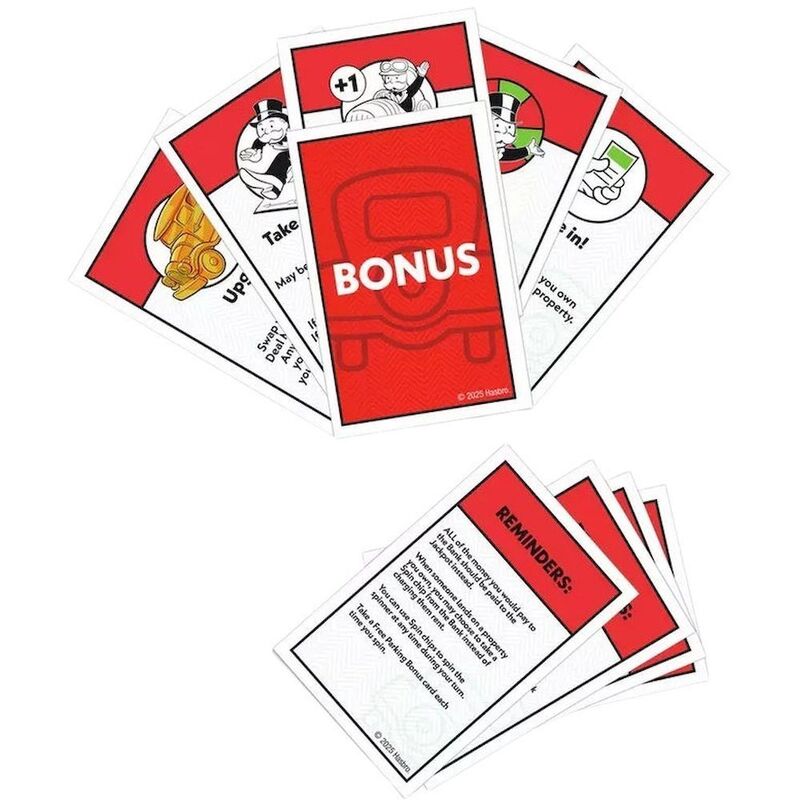 Hasbro Gaming Monopoly Free Parking Jackpot