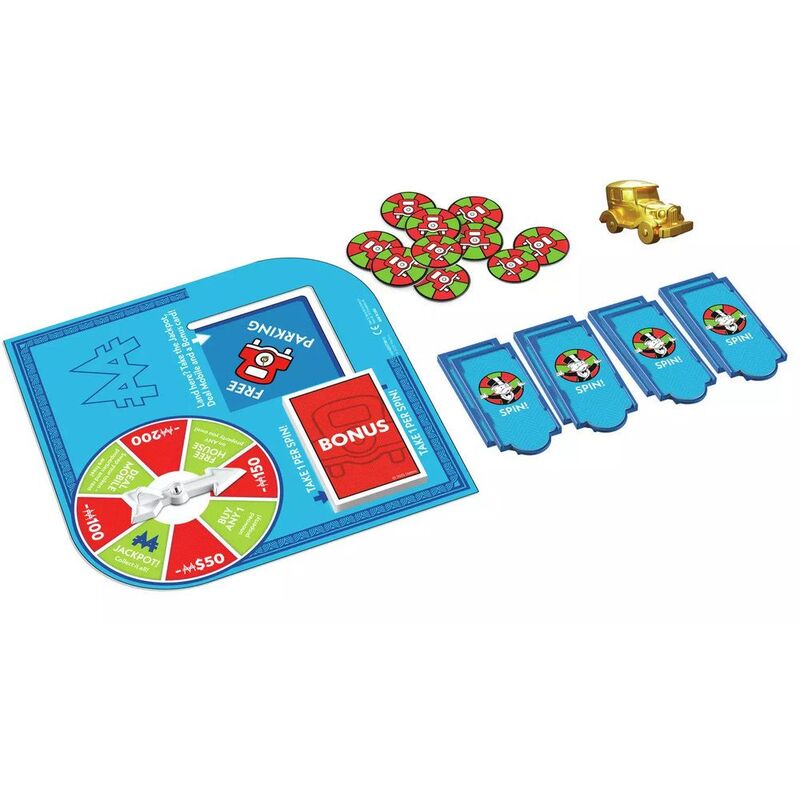 Hasbro Gaming Monopoly Free Parking Jackpot