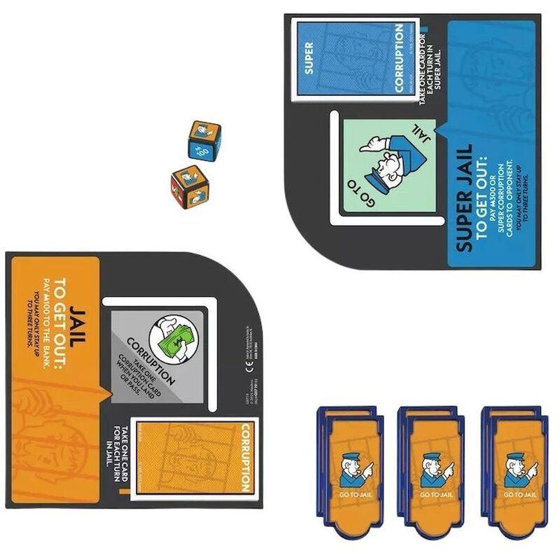 Hasbro Gaming Monopoly Go To Jail