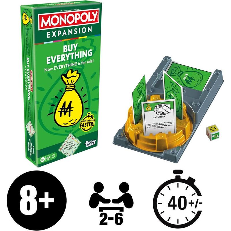 Hasbro Gaming Monopoly Buy Everything