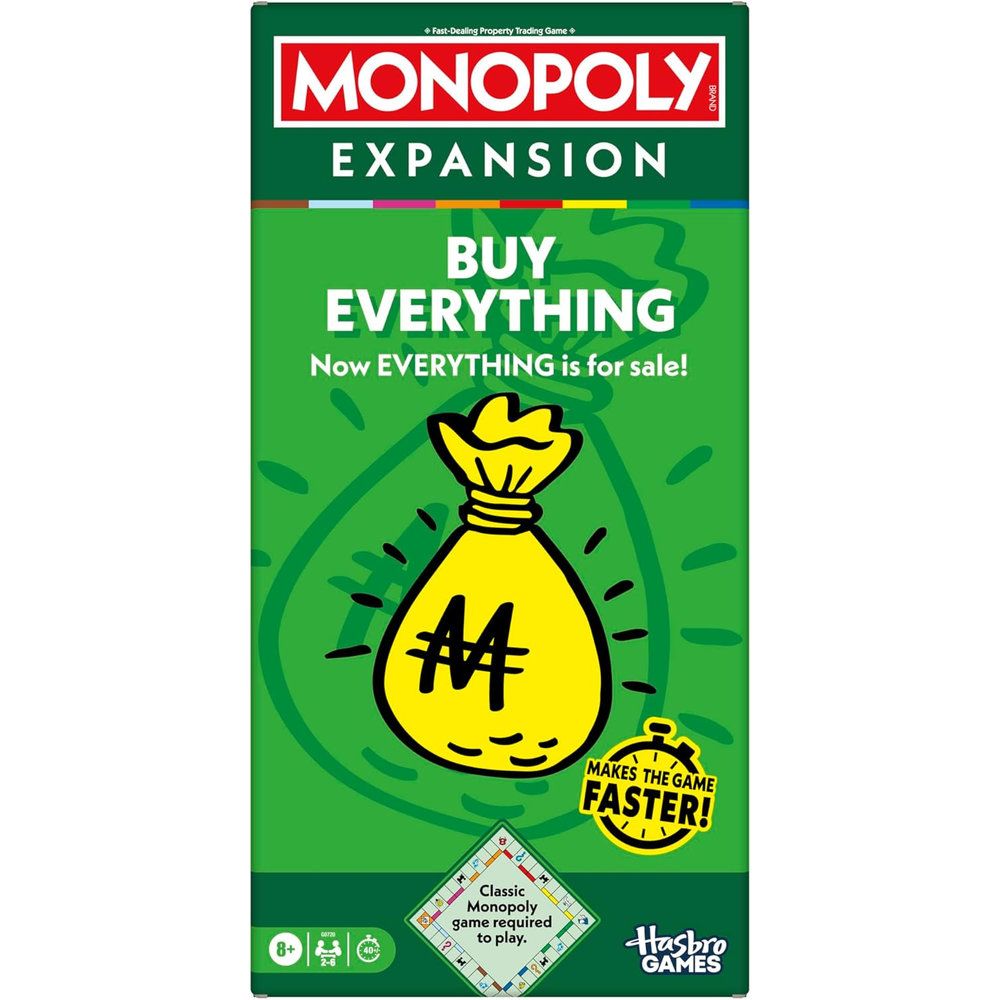 Hasbro Gaming Monopoly Buy Everything