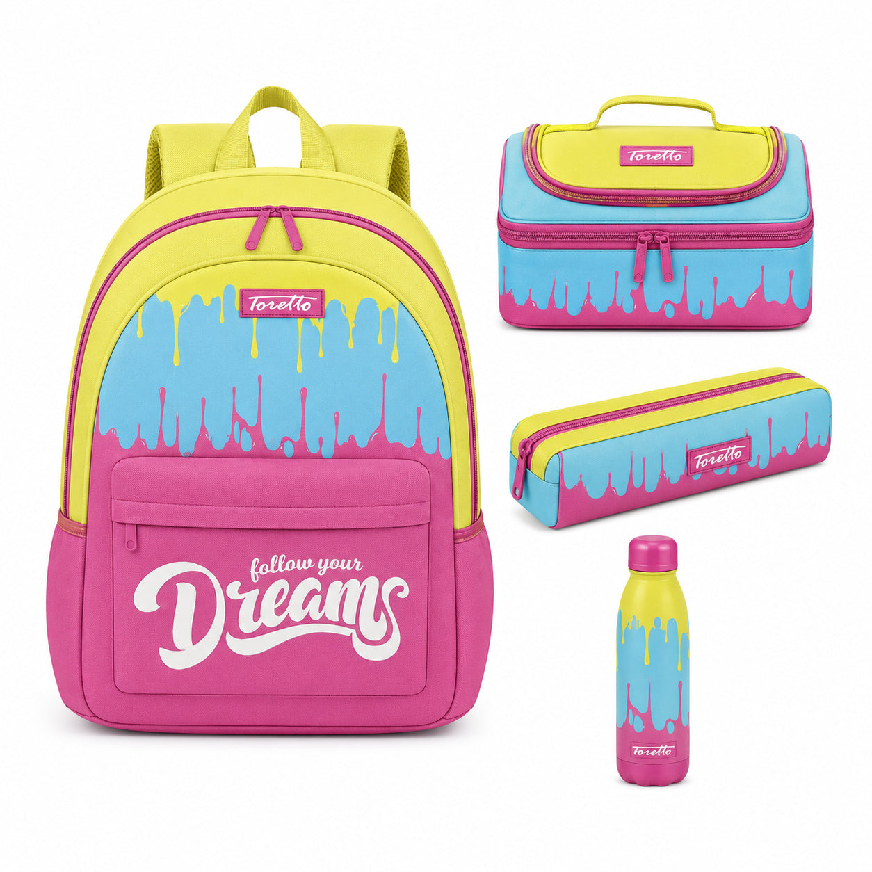 Toretto 4 Pcs Backpack Set M2107