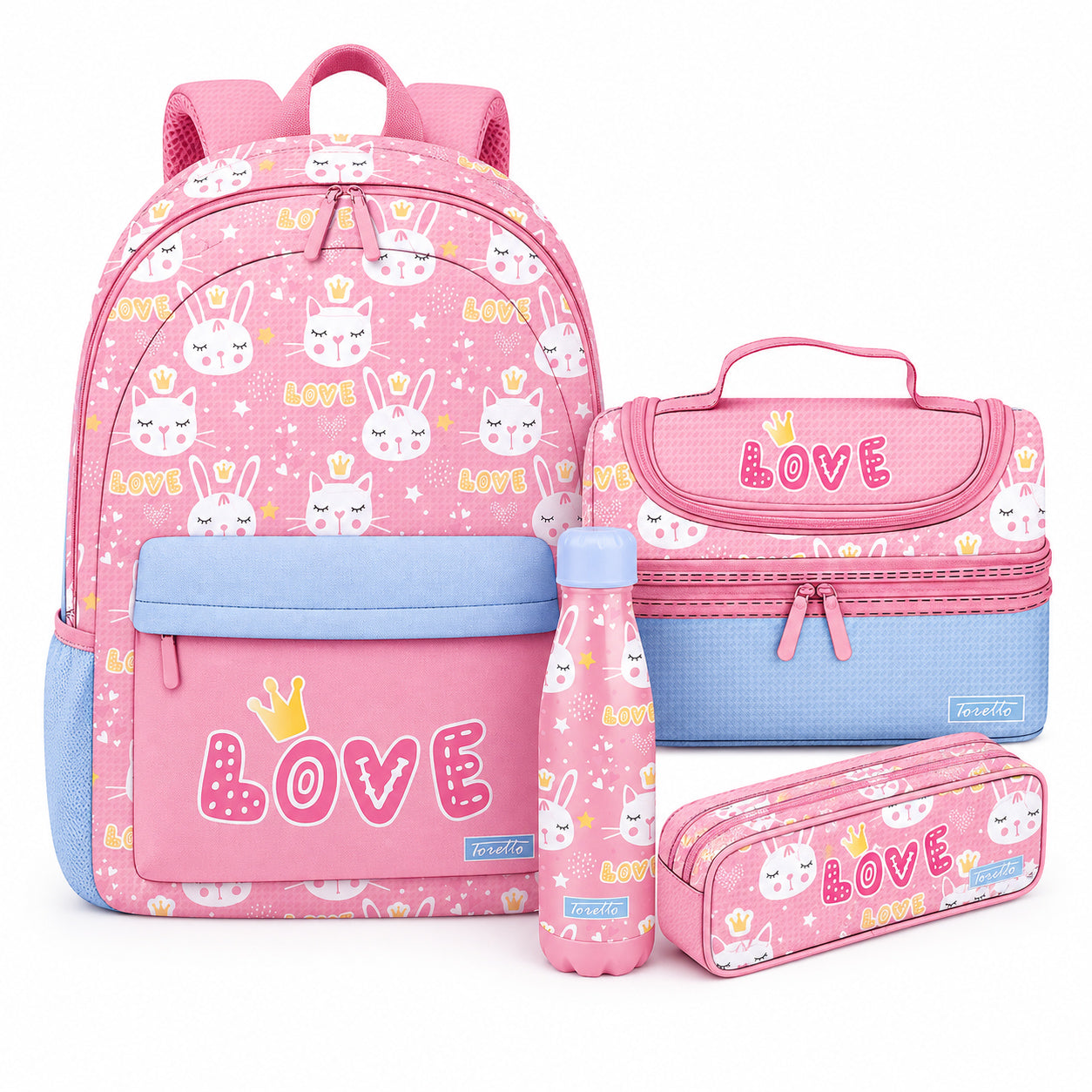 Toretto 4 Pcs Backpack Set M2108