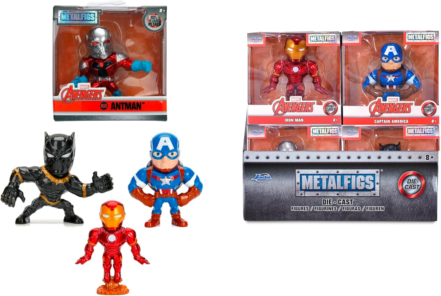 Jada Avengers Single Pack Figures 2.5 Inch Assorted