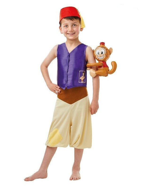 Kids Aladdin Costume Arabian Theme Fancy Dress