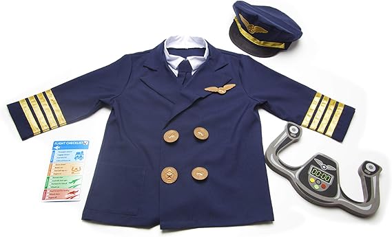 Pilot Costume Set with Accessories