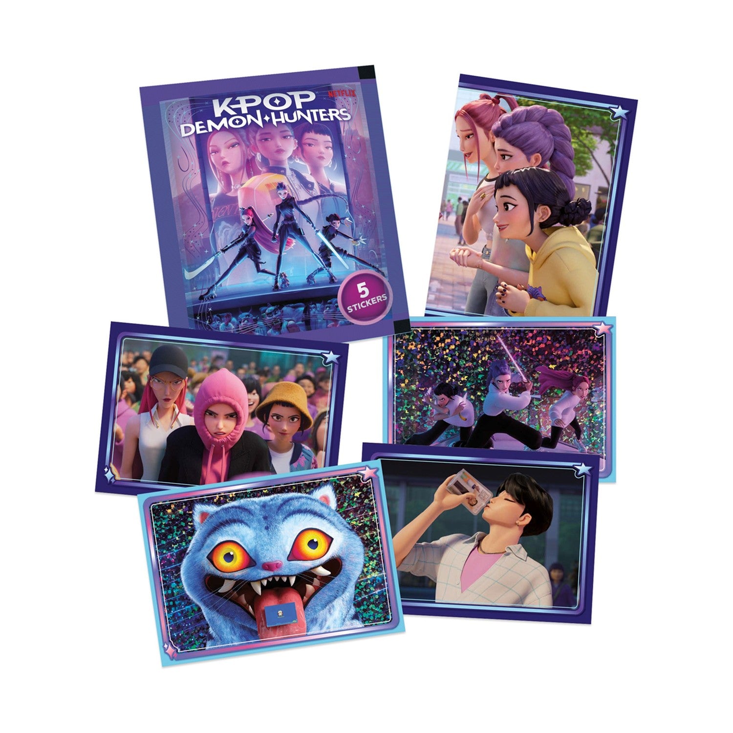 Buy KPop Demon Hunters Official Sticker Collection Album