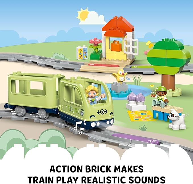 Lego Duplo Town Interactive Adventure Train Set 10427 with 57 pcs