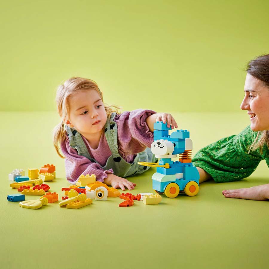 Lego Duplo Town 3in1 Animals On Wheels  V29